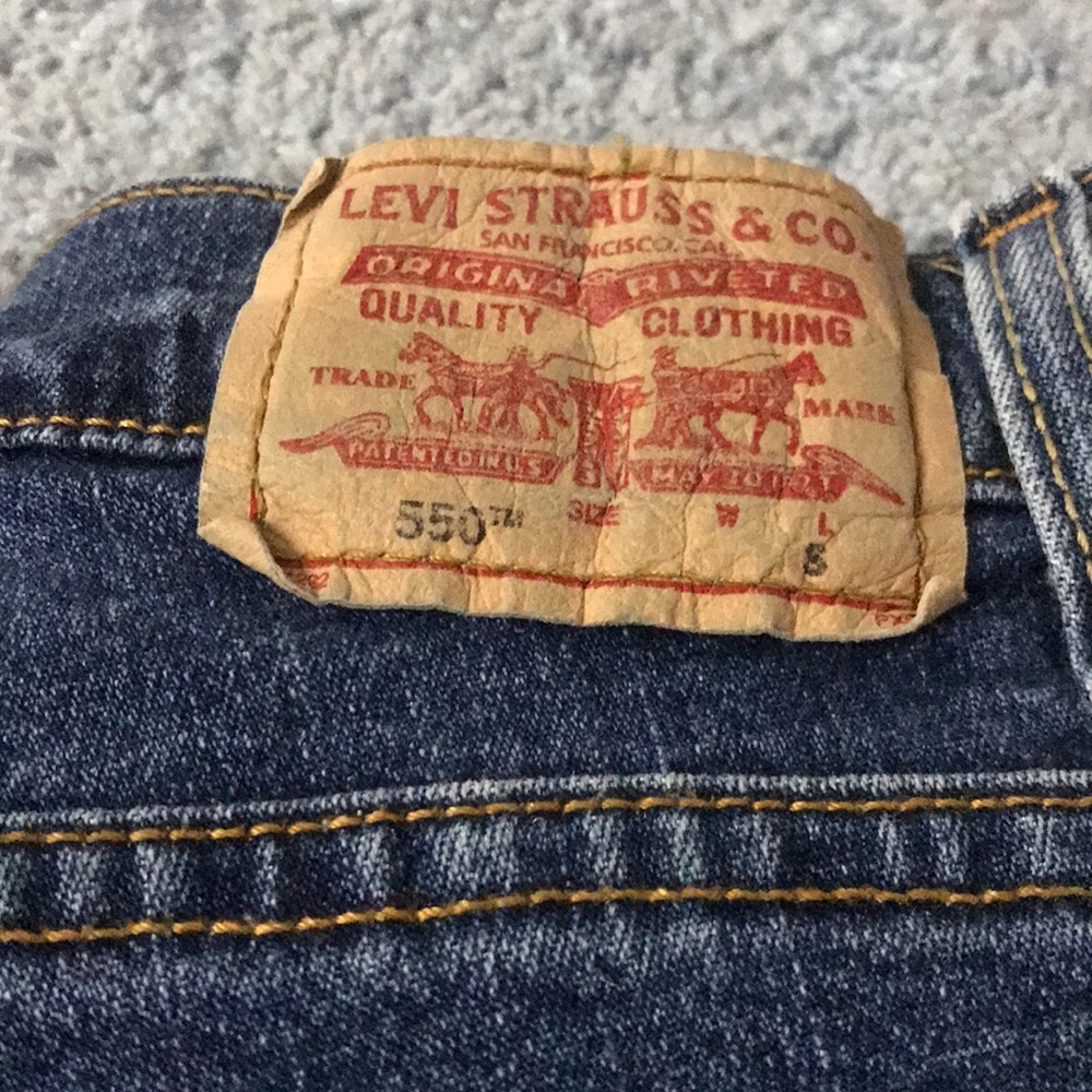 VINTAGE Levi’s Relaxed Bootcut Stretch 550™️ Jeans - Picture 6 of 6